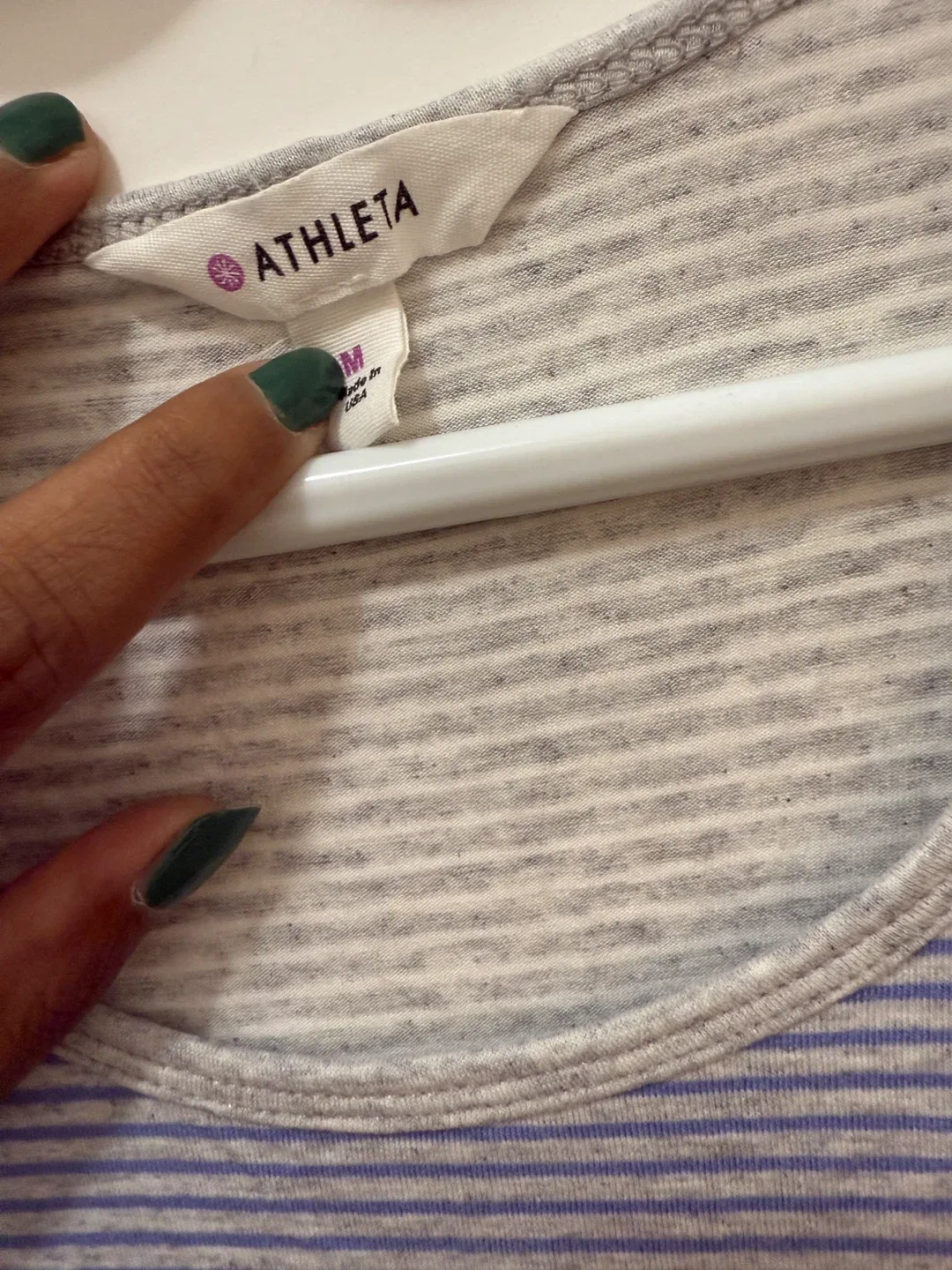 Athleta Striped Tank Top - Size M image indicator(2)