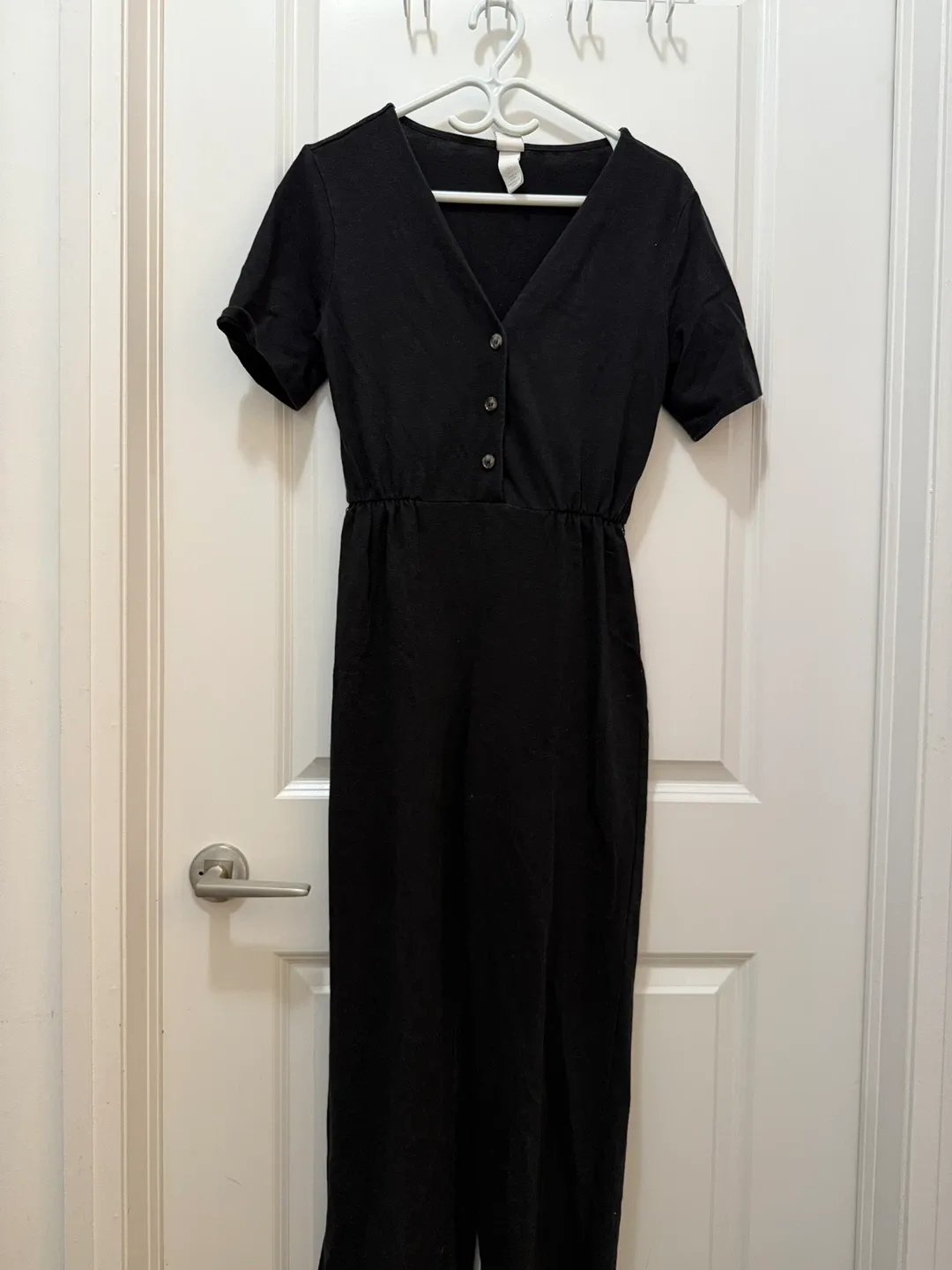 H&M Black Jumpsuit - Size Small thumbnail