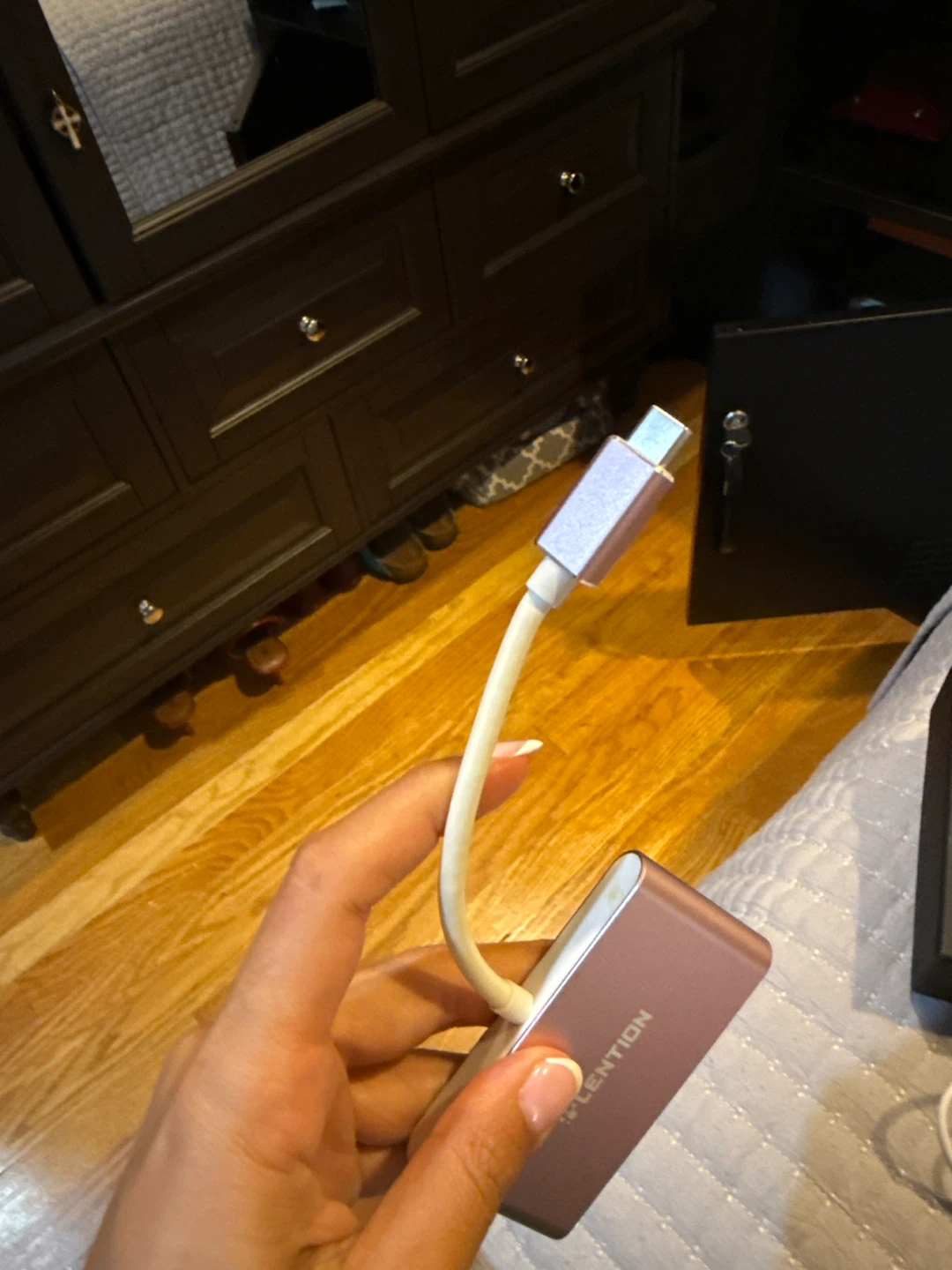 LENTION USB-C Hub Adapter, Rose Gold - photo 2