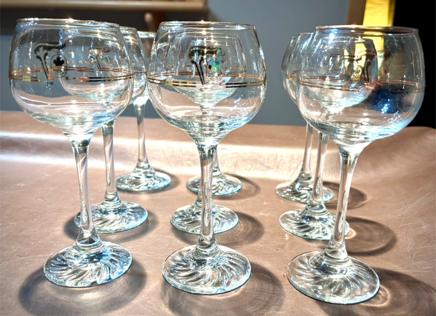9- 1988 Calgary Winter Olympics Wine Glass Collection - photo 2