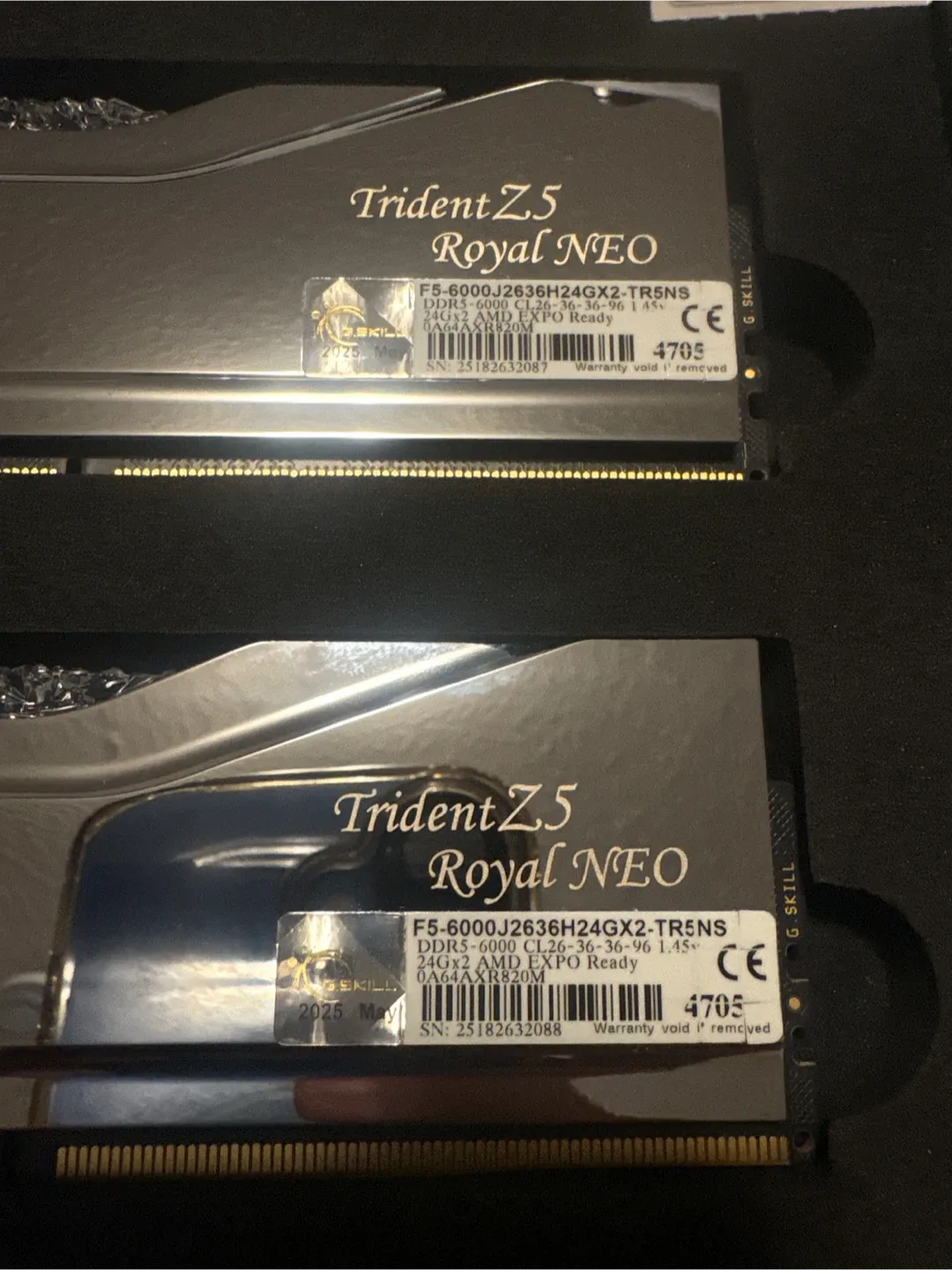 G.Skill Trident Z5 Royal Neo DDR5-6000 48GB (2x24GB) image indicator(4)