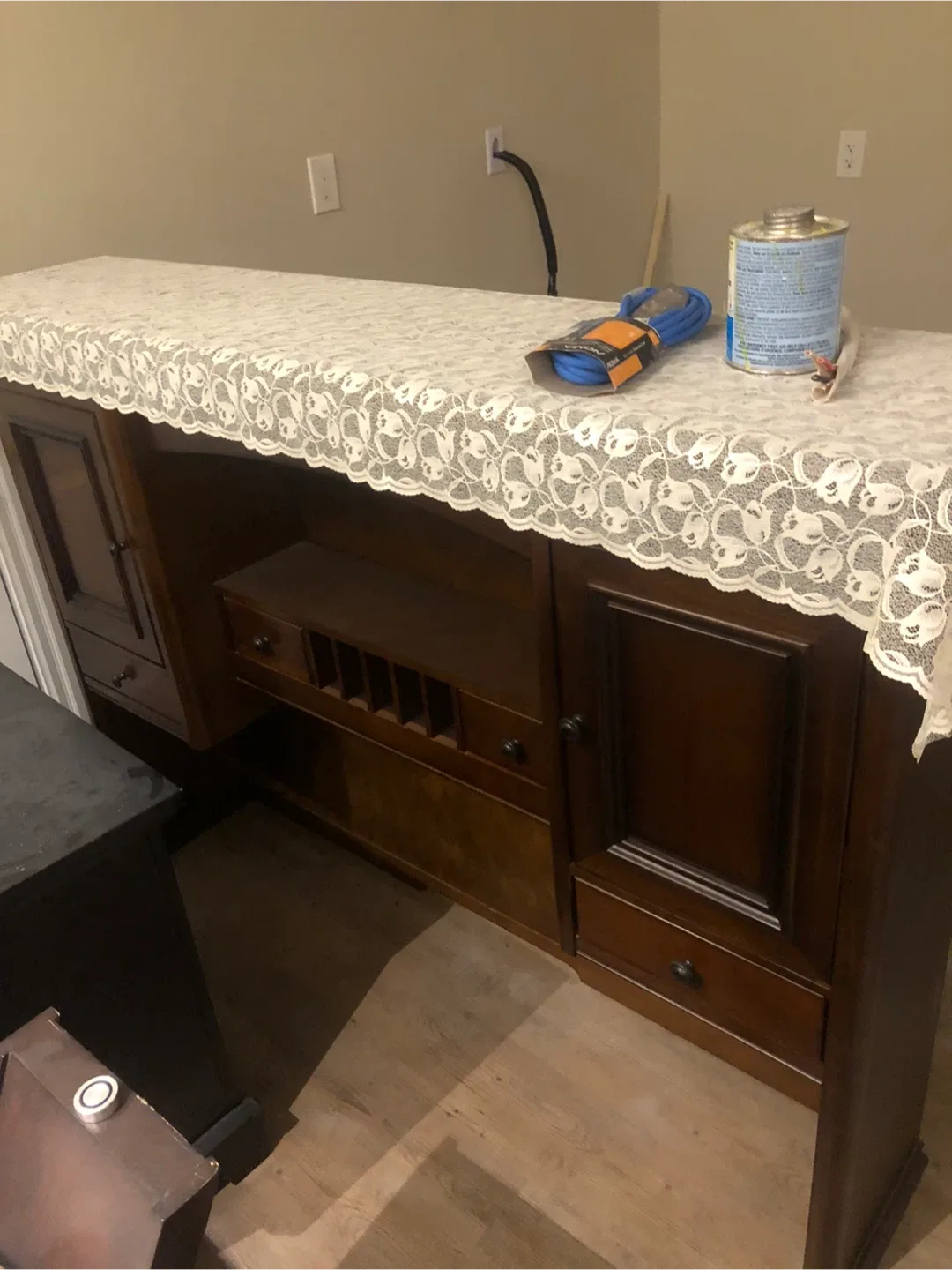 Wooden Display Cabinet