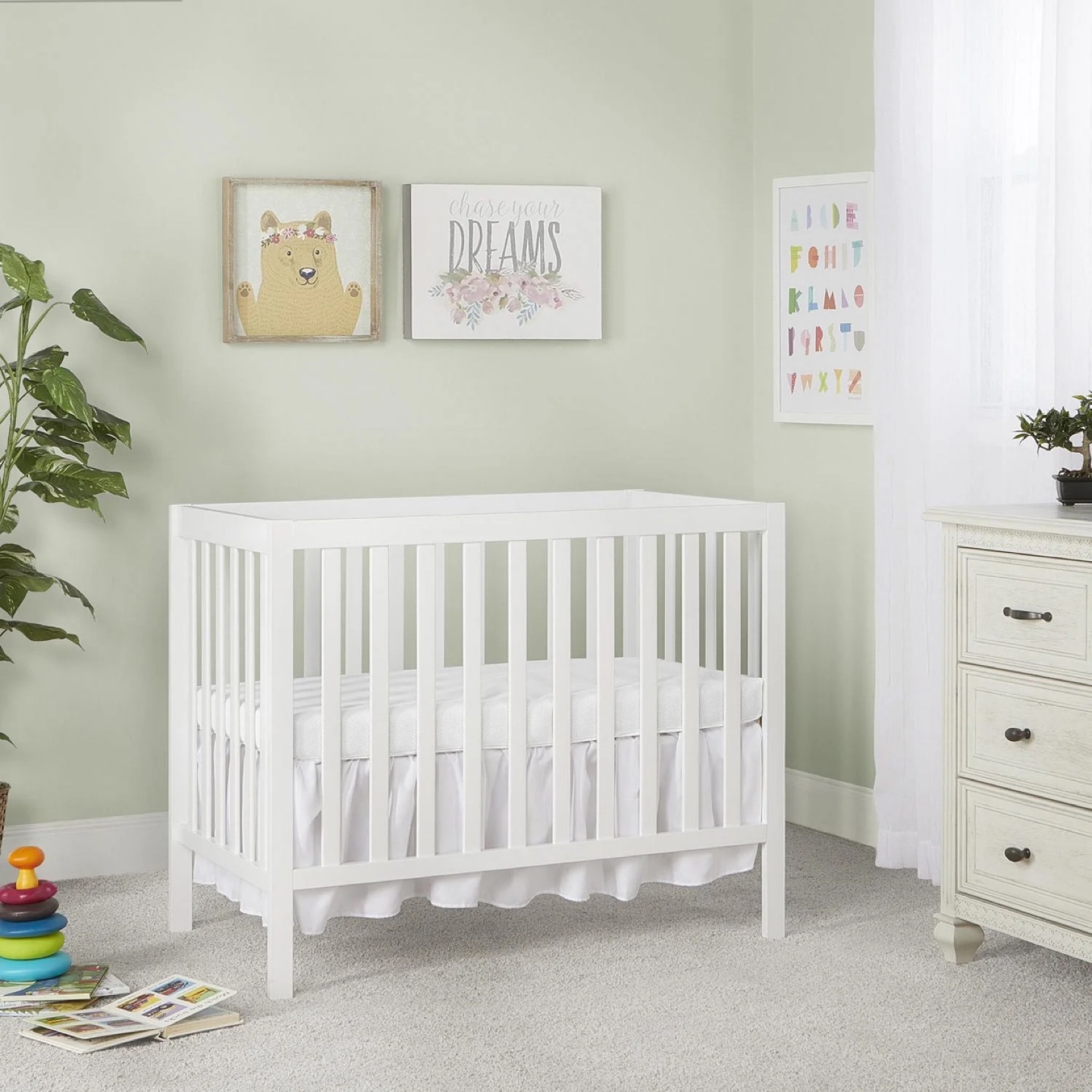 White Baby Crib - photo 5