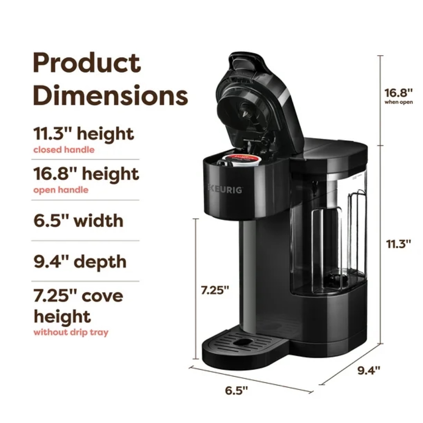 Keurig Single Serve Coffee Maker - Compact Design - photo 5