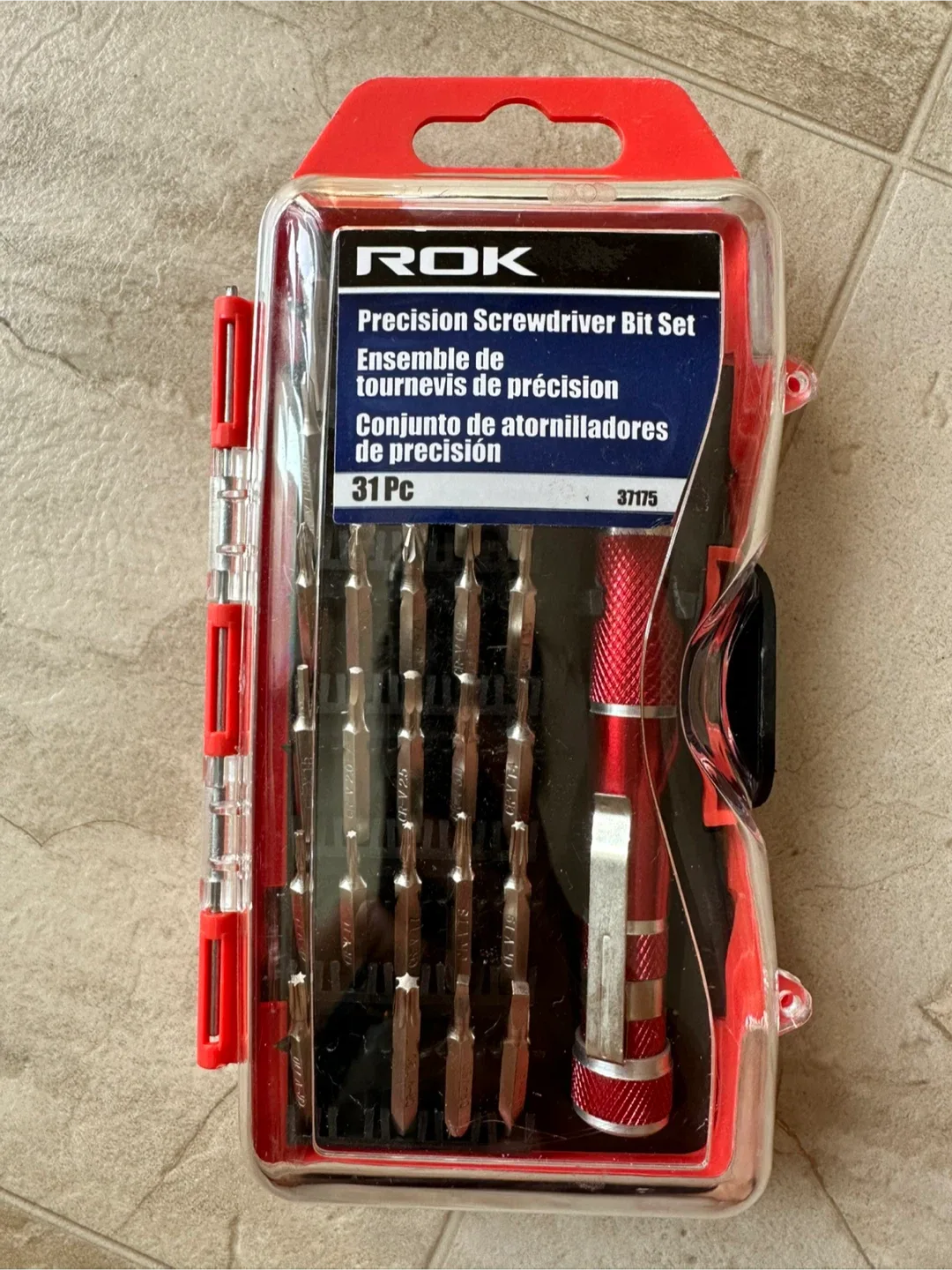 ROK 31pc Precision Screwdriver Bit Set image indicator(3)