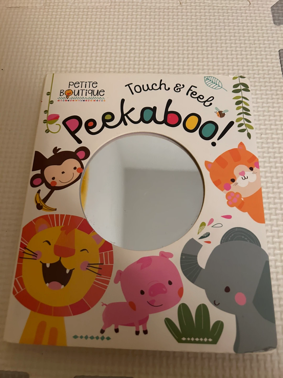 Petite Boutique Peekaboo! Touch & Feel Book