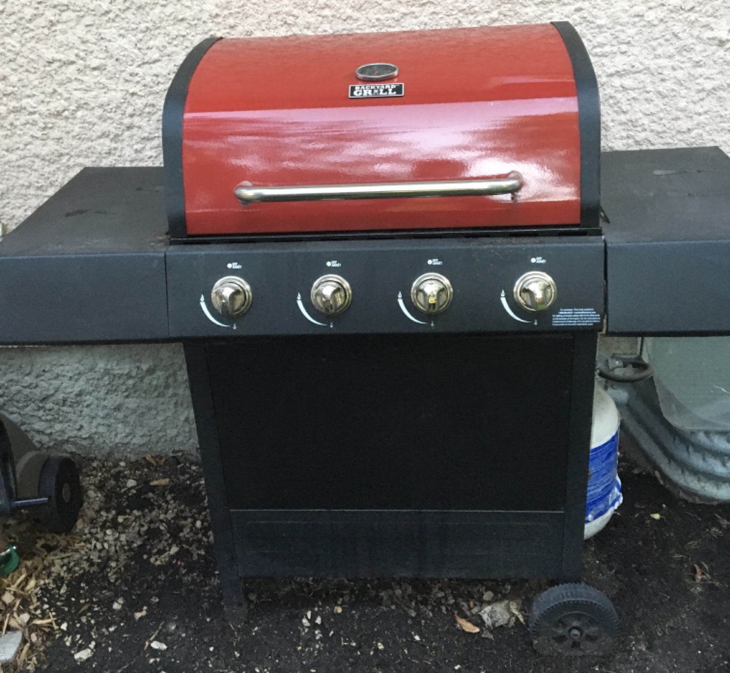 Backyard Grill BBQ with Cover