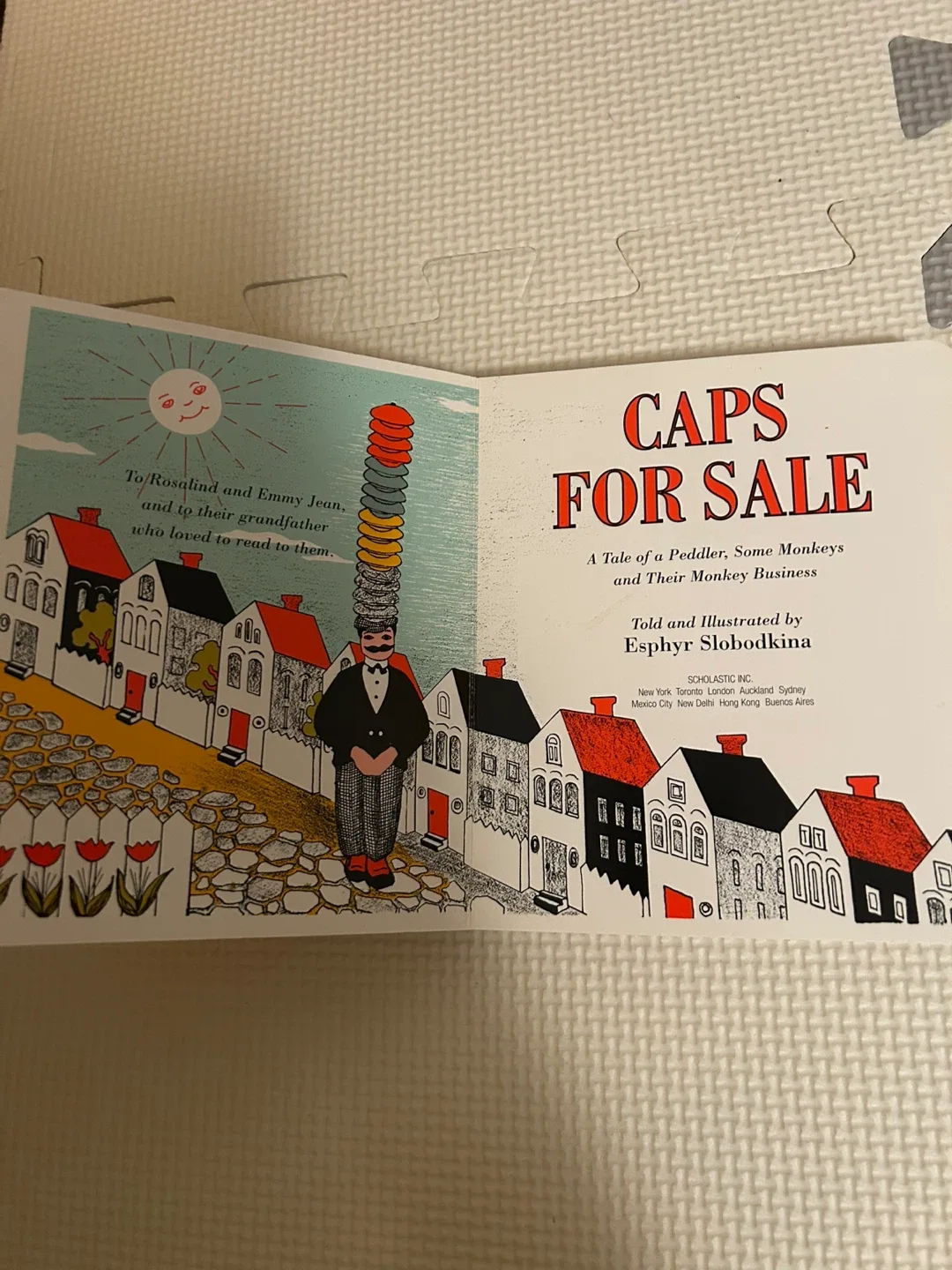 Caps for Sale by Esphyr Slobodkina image indicator(2)