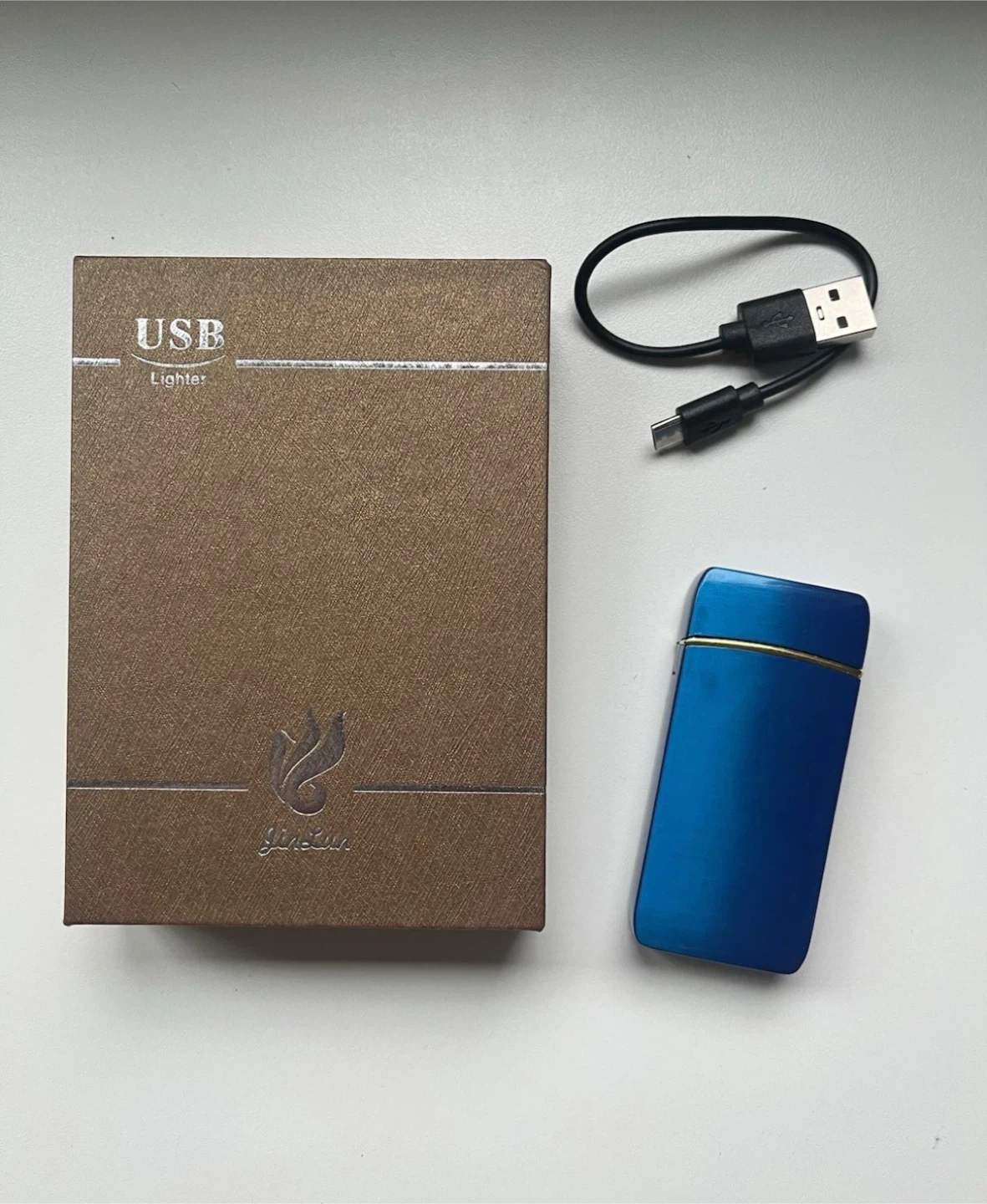 Yinxin Electric Arc Lighter - Blue