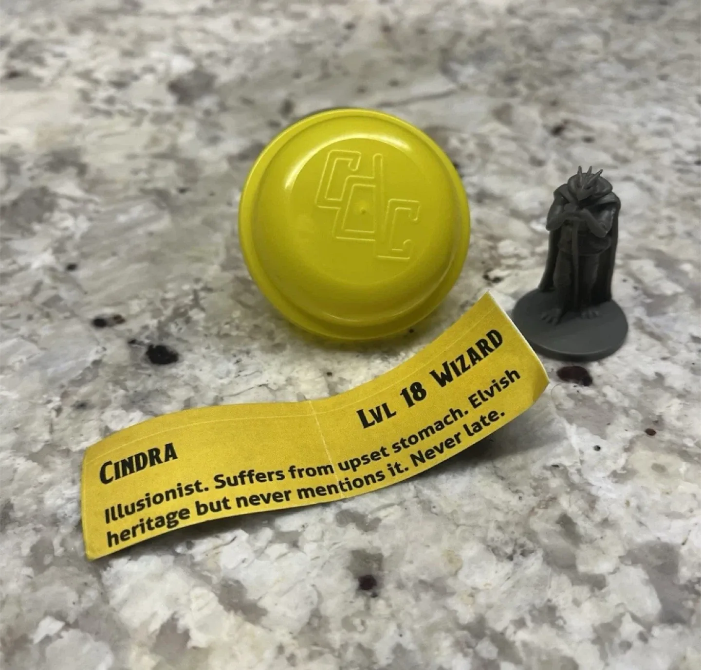 Cindra LVL 18 Wizard Miniature thumbnail
