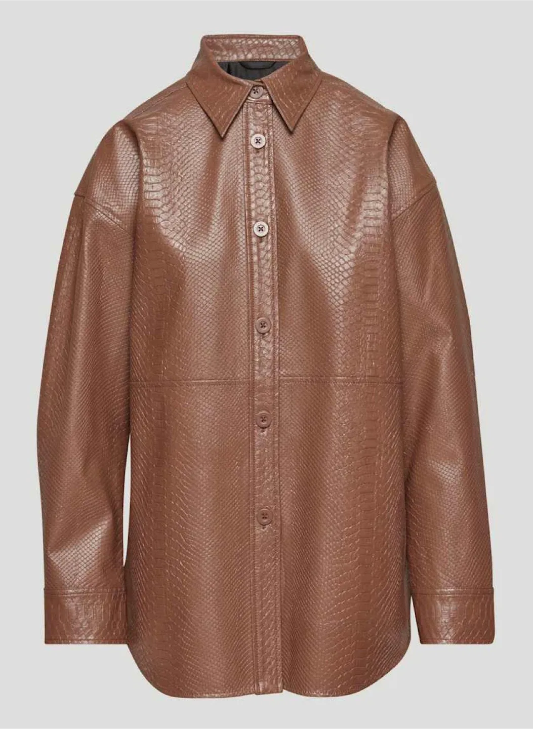 Aritzia Babaton Pelli Shirt Jacket | Pinecone Brown image indicator(2)