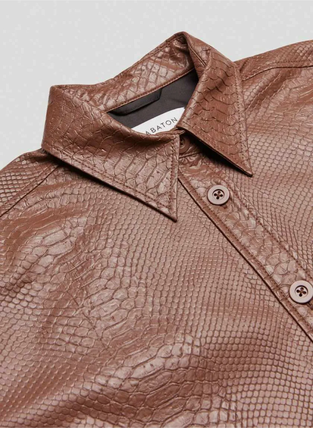 Aritzia Babaton Pelli Shirt Jacket | Pinecone Brown image indicator(4)