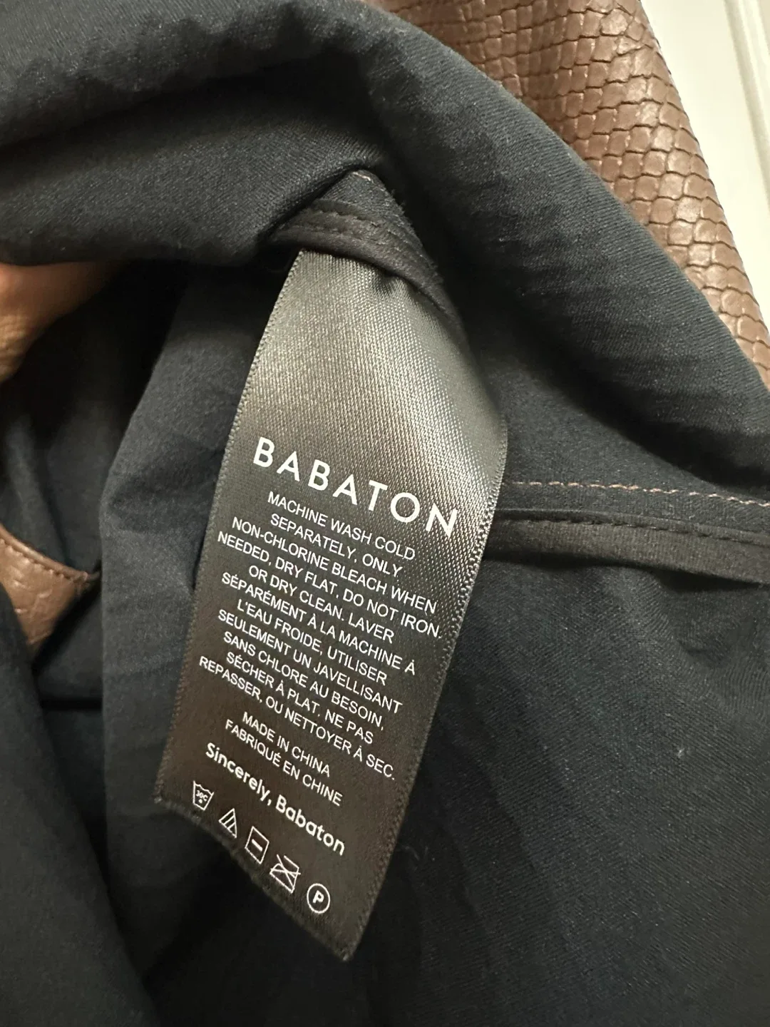 Aritzia Babaton Pelli Shirt Jacket | Pinecone Brown image indicator(9)