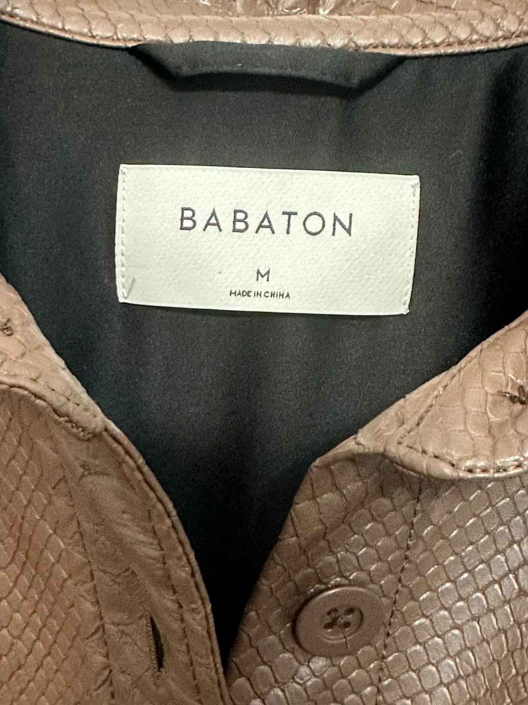 Aritzia Babaton Pelli Shirt Jacket | Pinecone Brown image indicator(8)