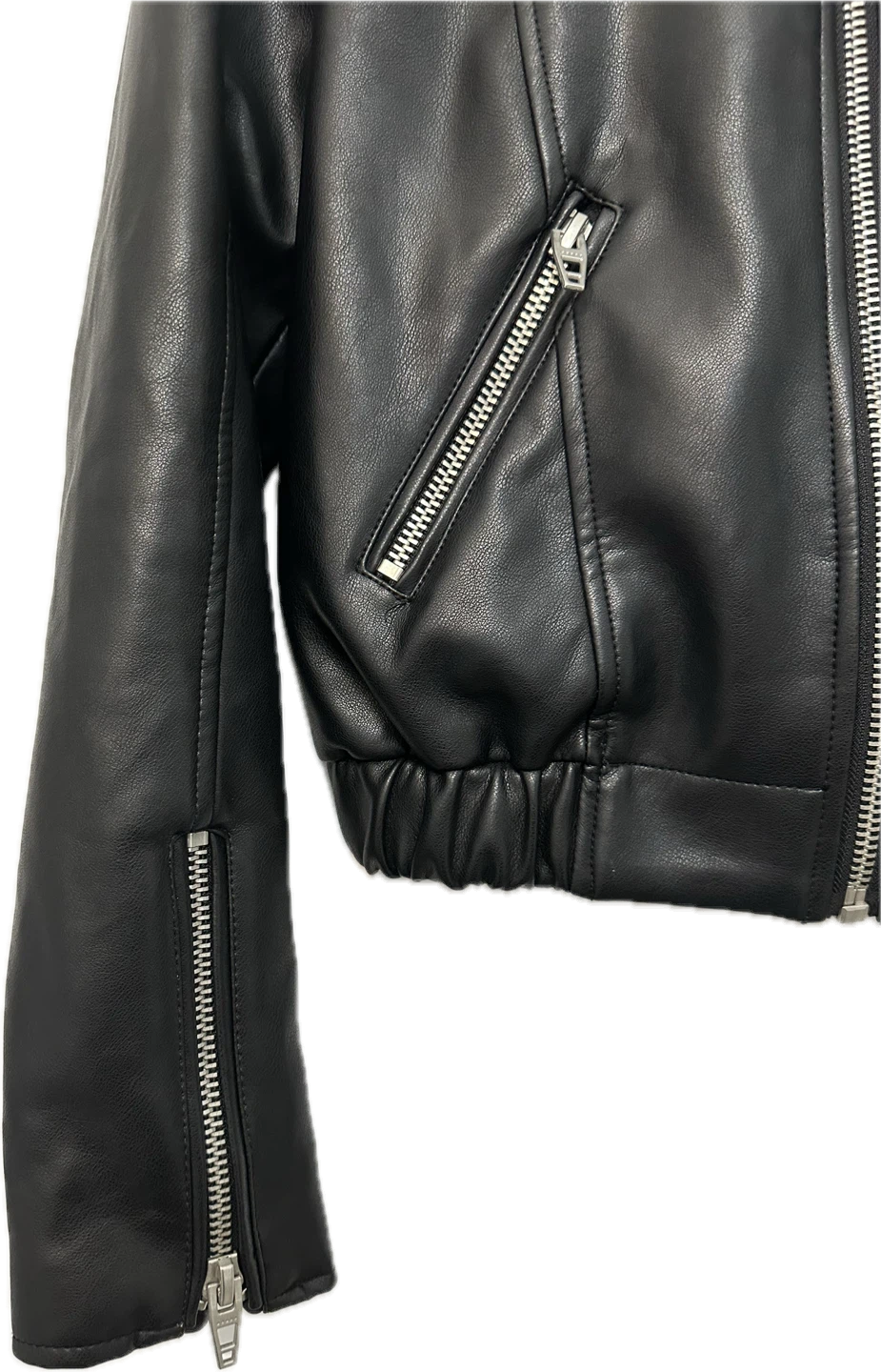 BlankNYC Faux Leather Jacket | Black - photo 4