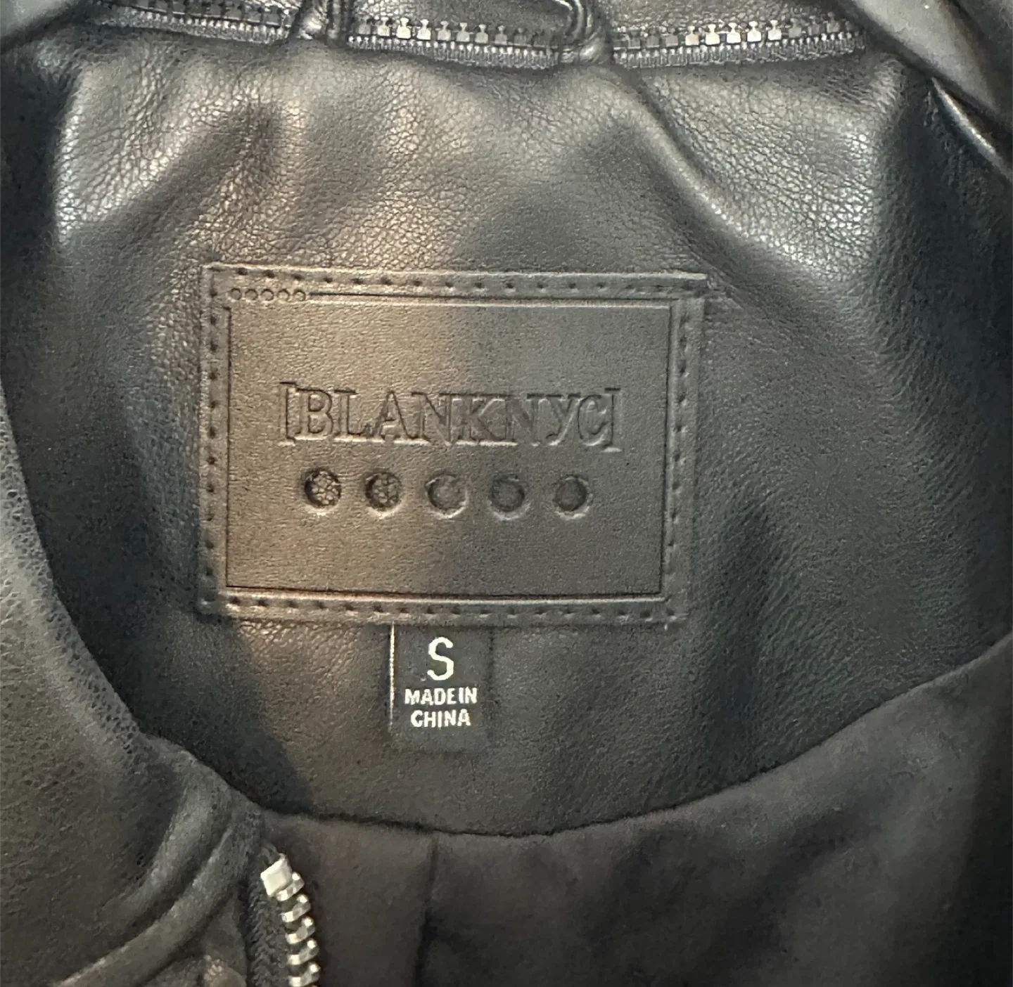 BlankNYC Faux Leather Jacket | Black image indicator(8)