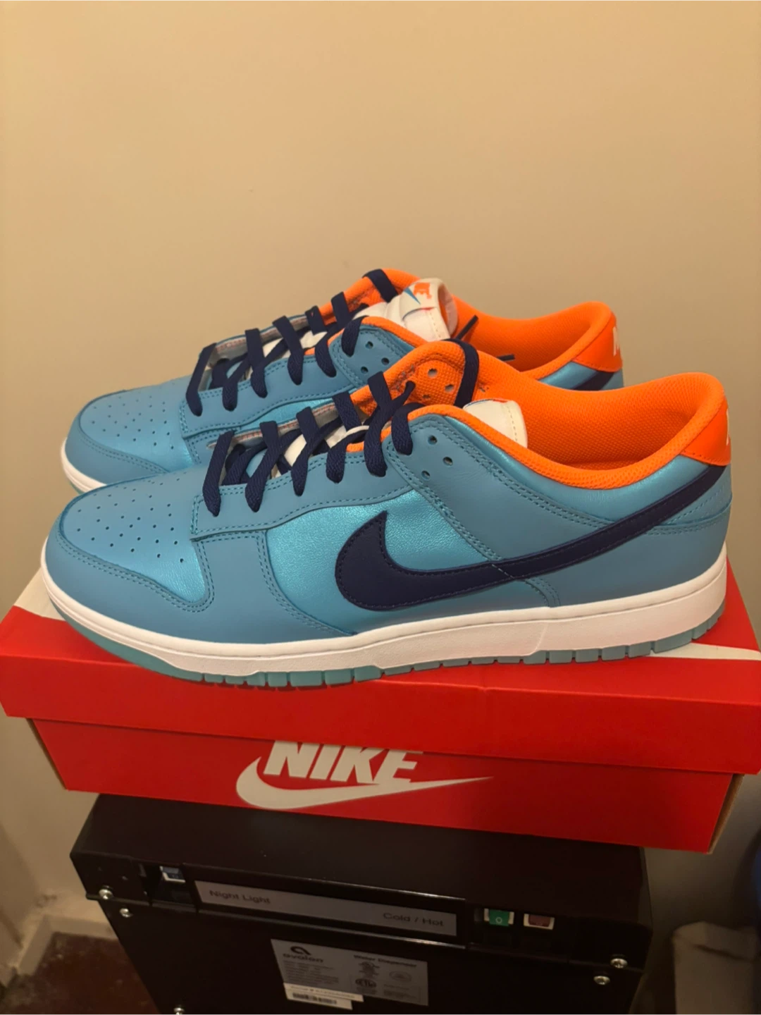 Nike Dunk Low Hyper Cobalt/Orange Size 13