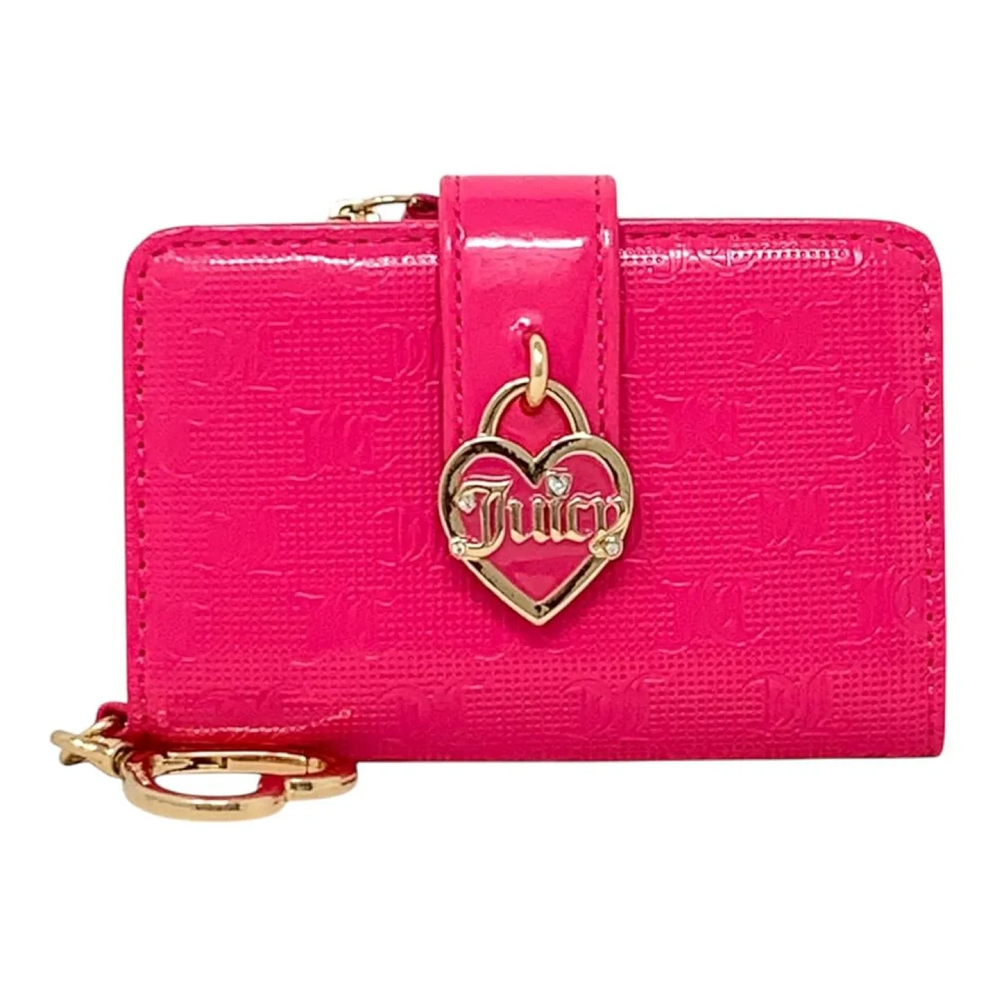 Juicy Couture Tab Card Case Wallet With Keyring thumbnail