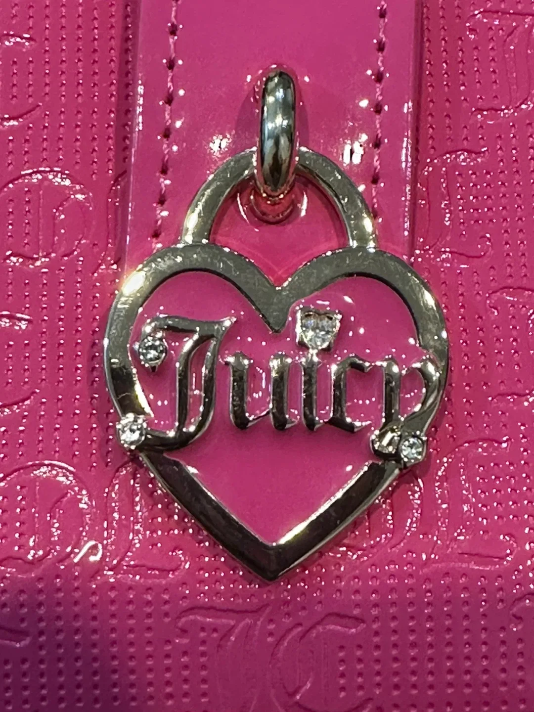 Juicy Couture Tab Card Case Wallet With Keyring image indicator(6)