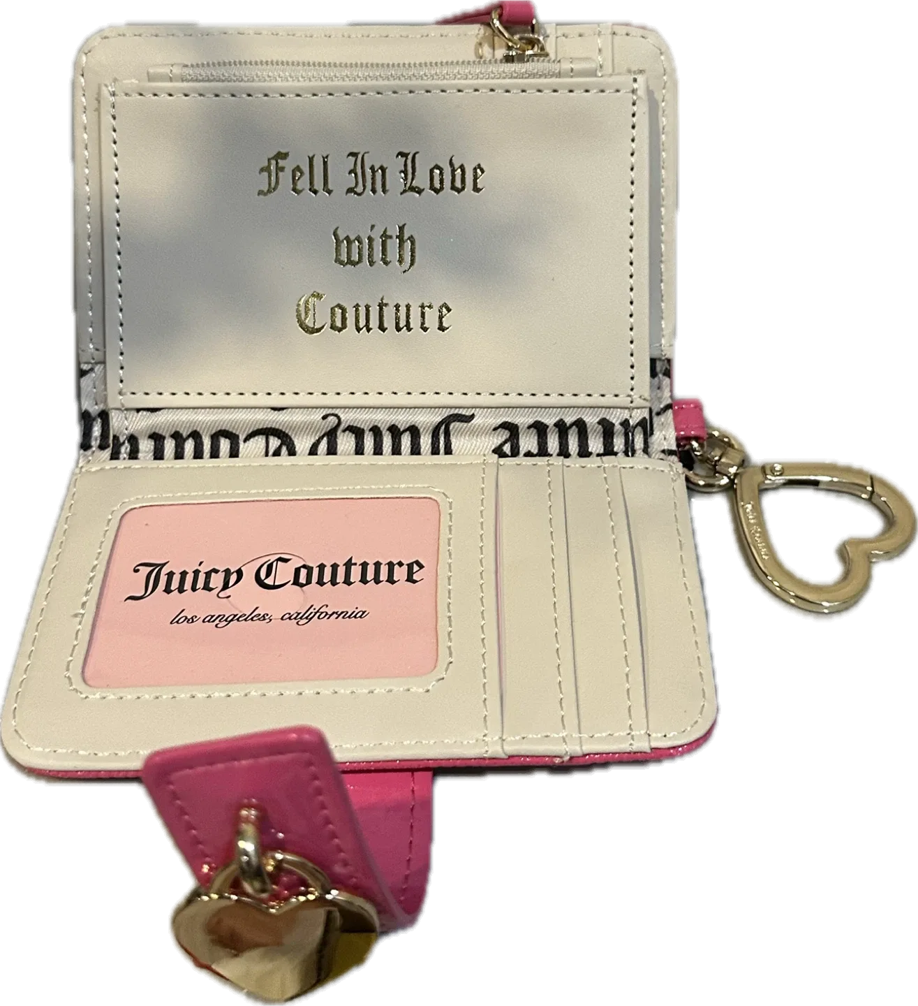 Juicy Couture Tab Card Case Wallet With Keyring image indicator(8)
