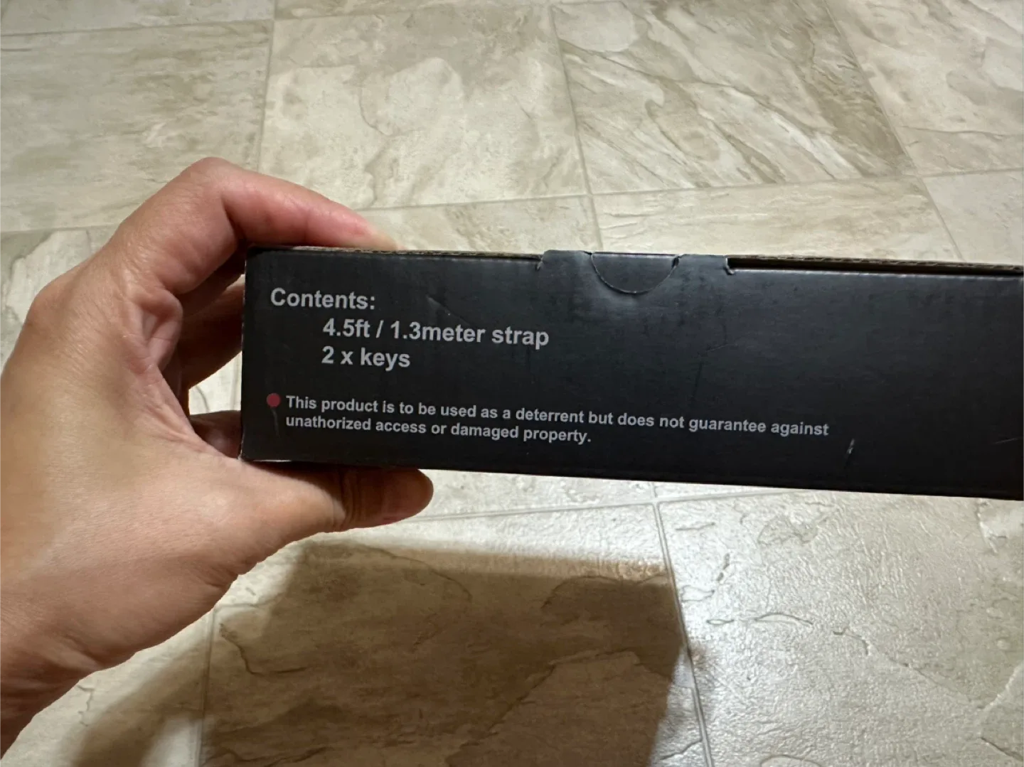 Steelcore Security Strap - 4.5 ft Locking Strap image indicator(3)