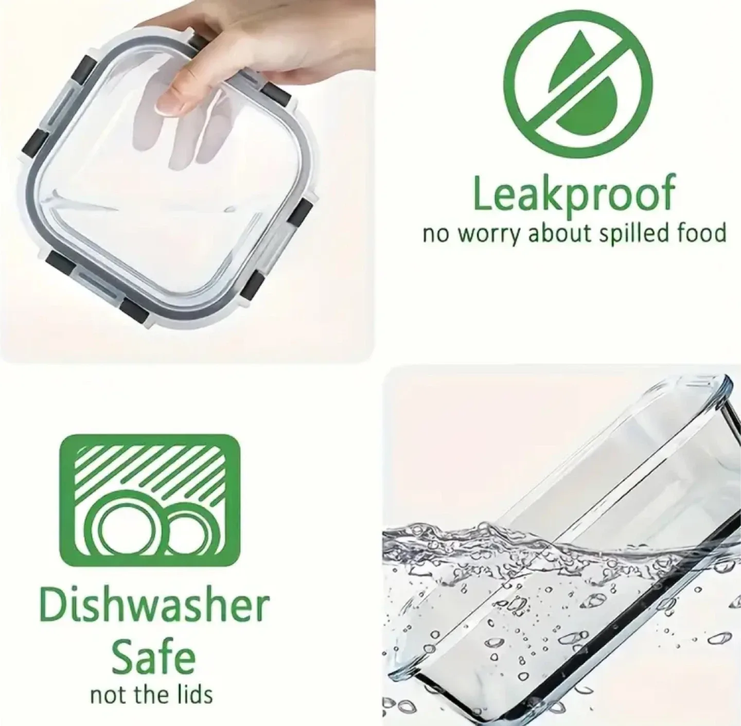 18pcs Leakproof Food Containers [PERFECT LUNCH BOX] image indicator(10)