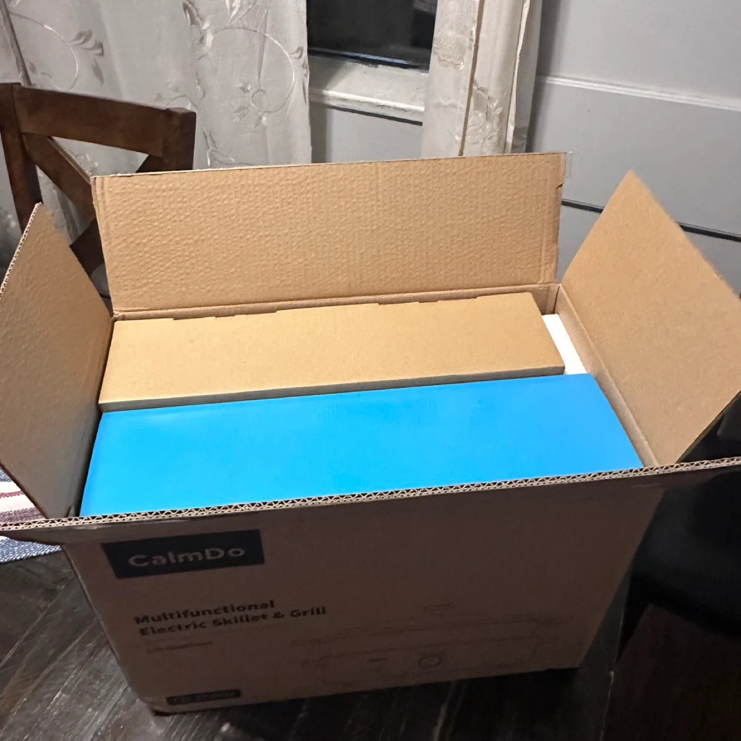 CalmDo Multifunctional Electric Skillet & Grill - New in Box! image indicator(3)