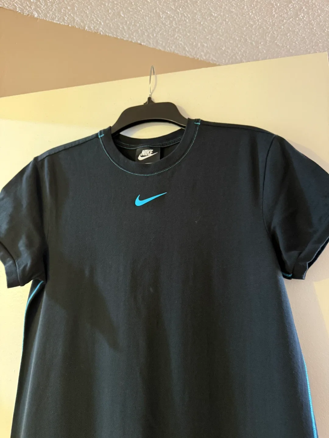 Nike Black T-Shirt Dress - Size L image indicator(6)