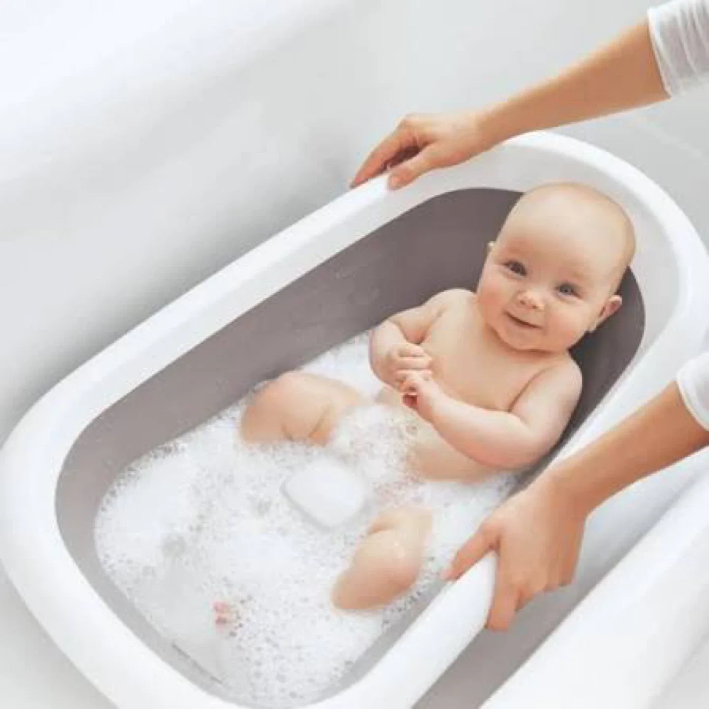 Baby BathTub with Comfortable Incline Bed image indicator(6)