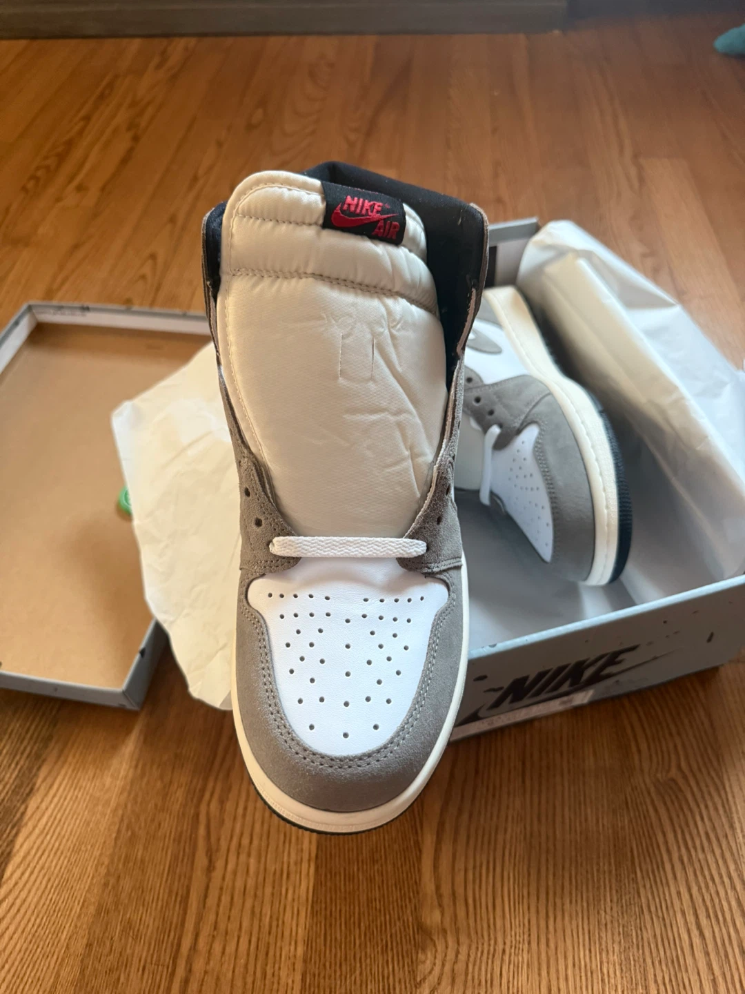 Nike Air Jordan 1 Retro High OG Washed Black Size 9.5 - photo 2