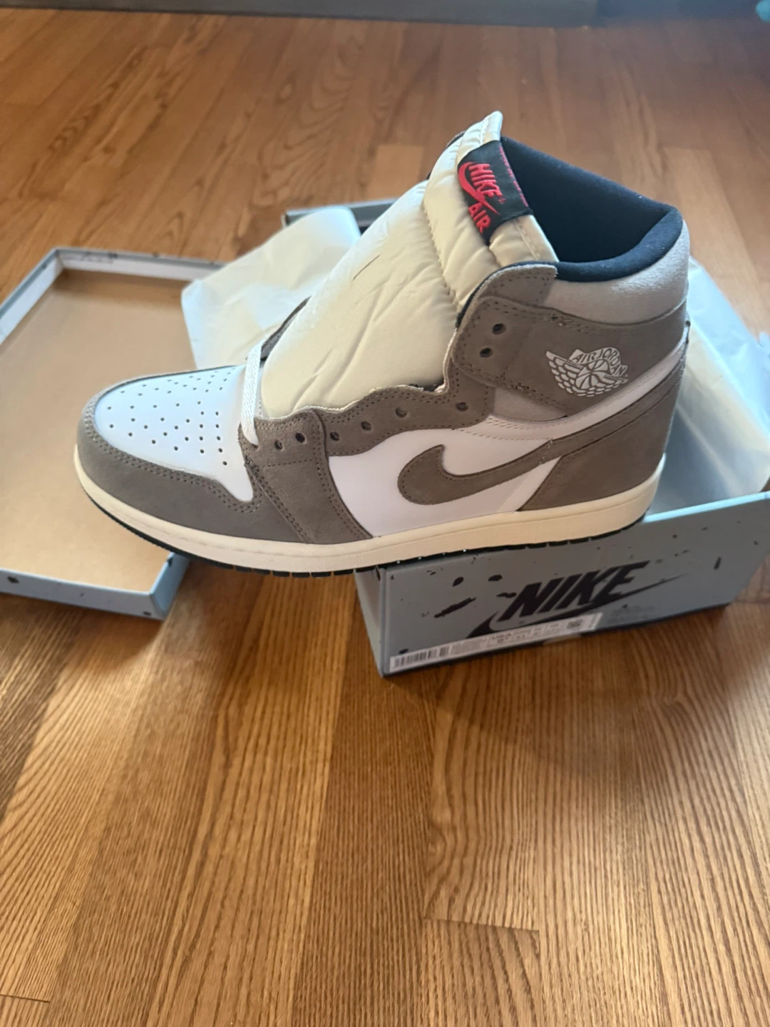 Nike Air Jordan 1 Retro High OG Washed Black Size 9.5
