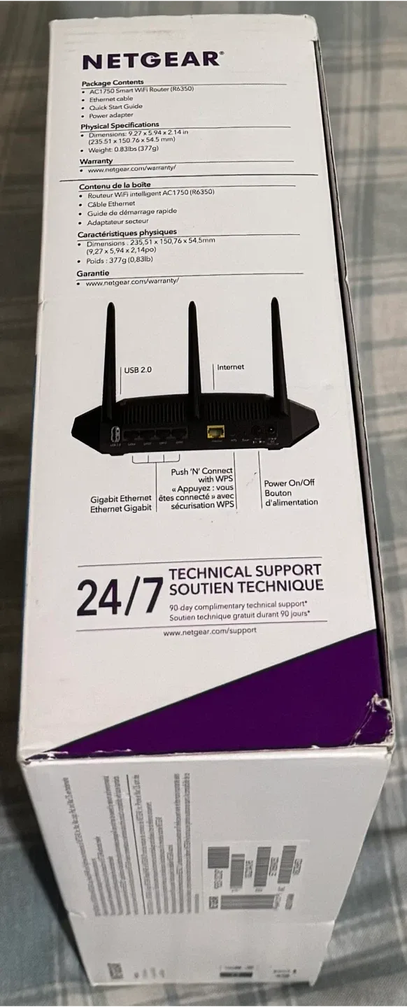 Netgear AC1750 Smart WiFi Router - Dual Band Gigabit image indicator(4)