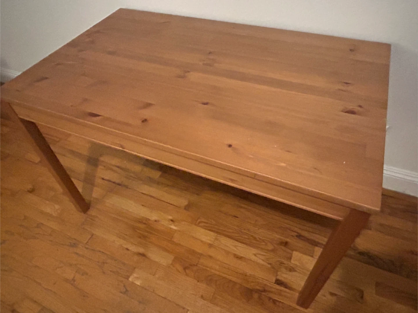 Solid Wood IKEA Table - photo 4