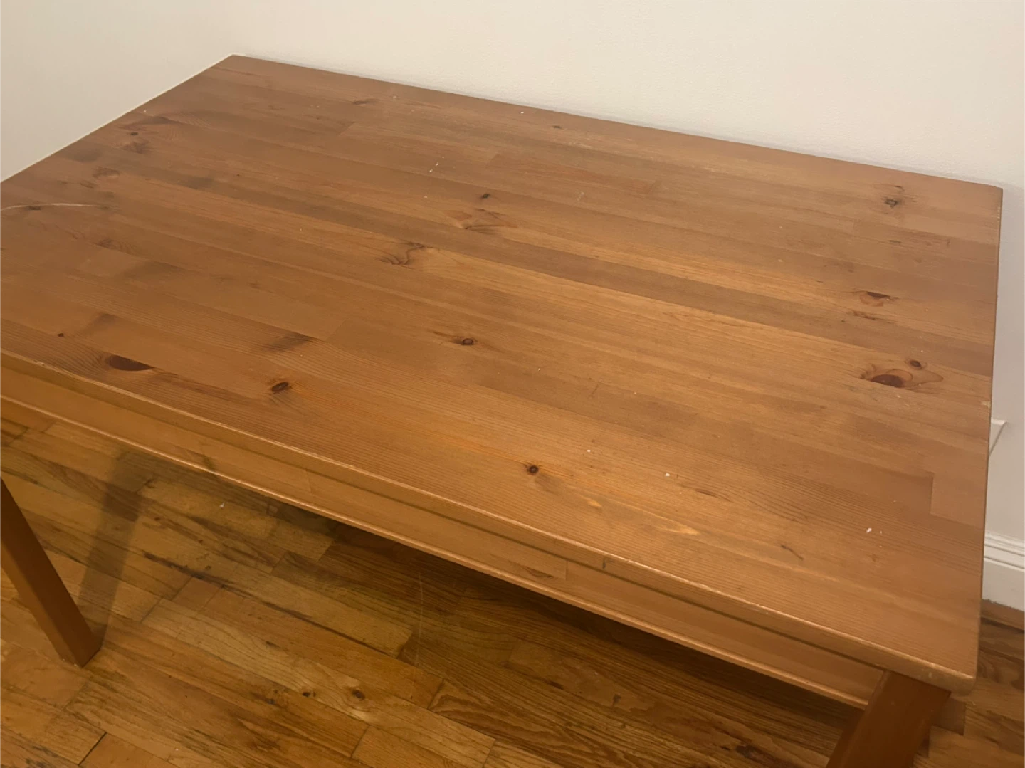 Solid Wood IKEA Table - photo 3