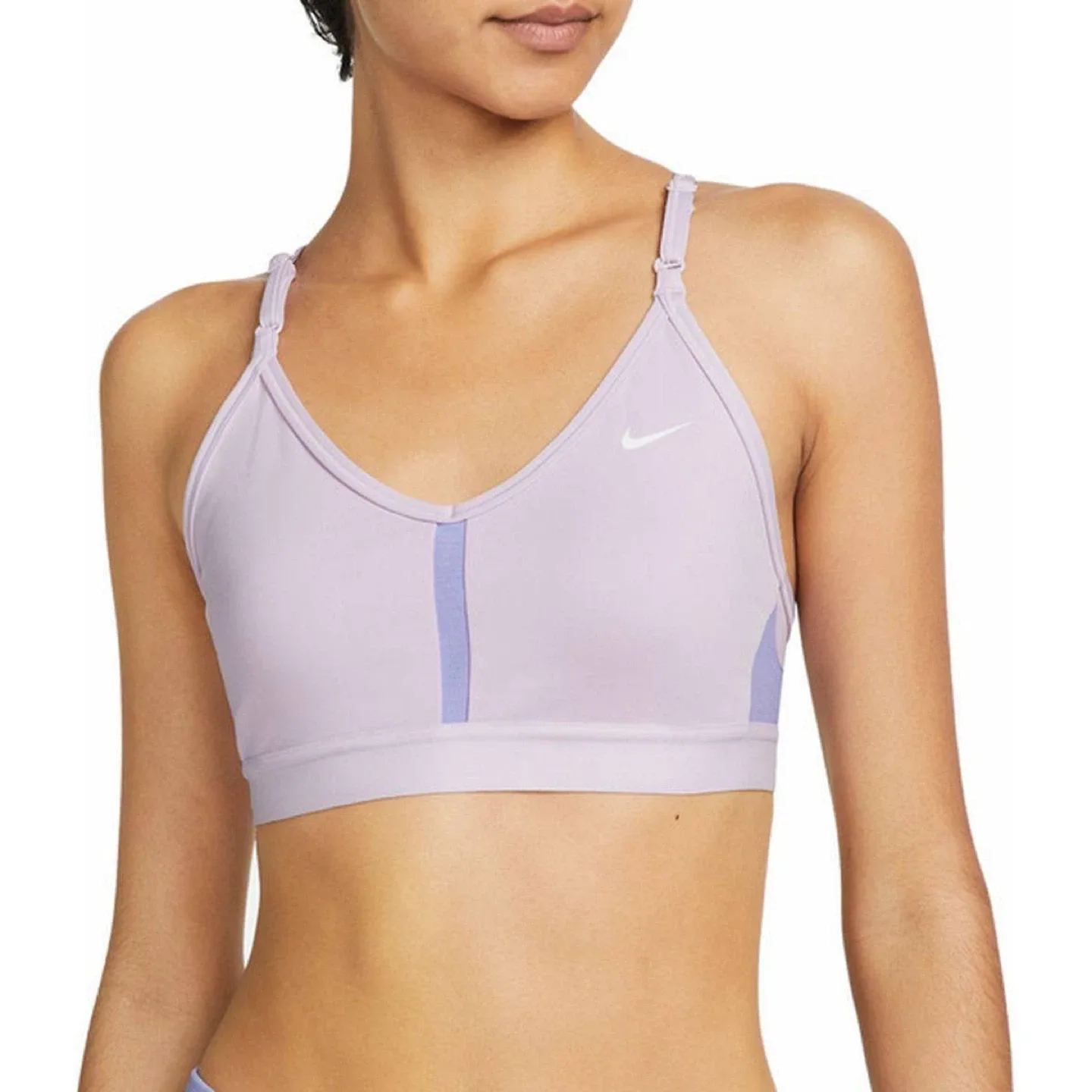 Nike Dry-FIT V-Neck Sport bra purple - XL thumbnail