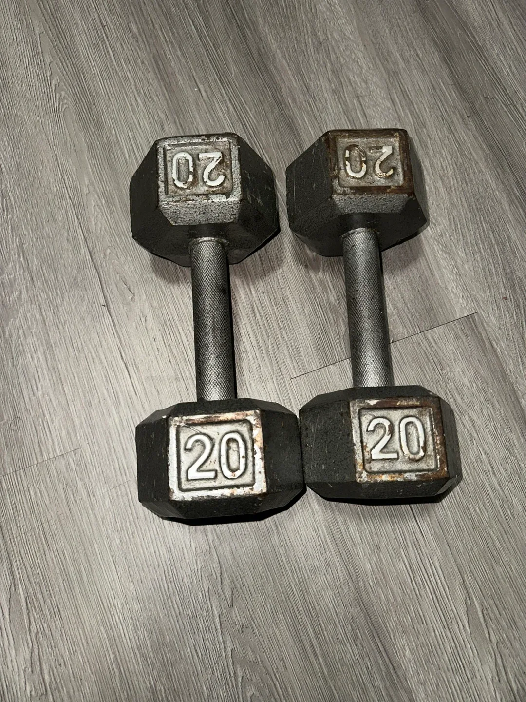 Pair of 20lb Dumbbells thumbnail