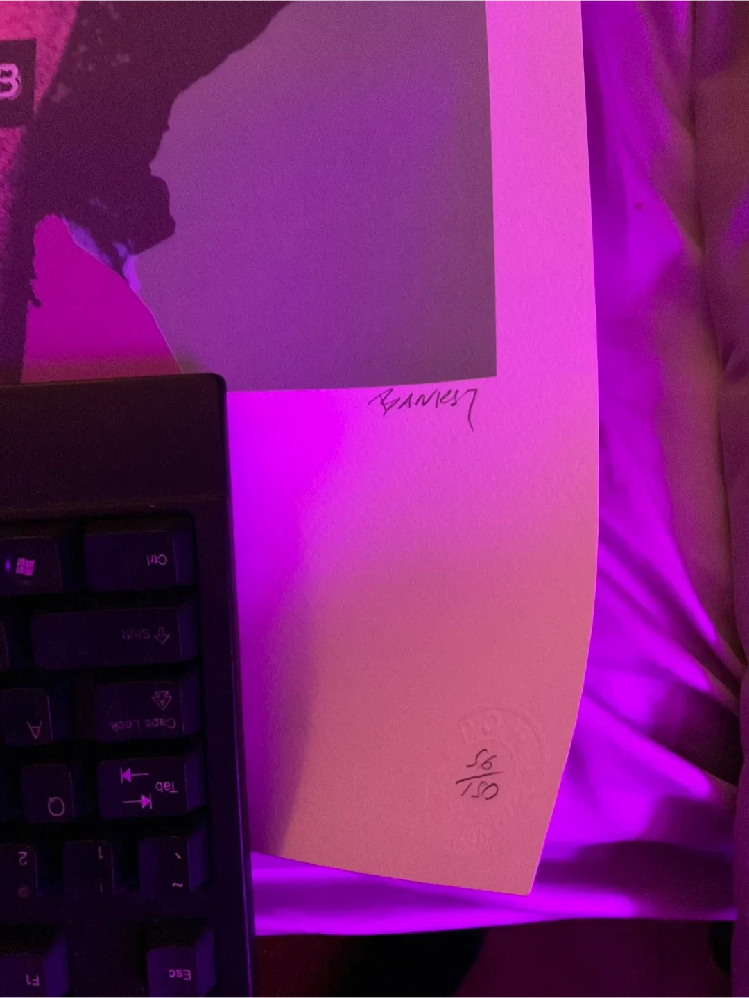 Banksy Kate Moss Print - Signed image indicator(3)