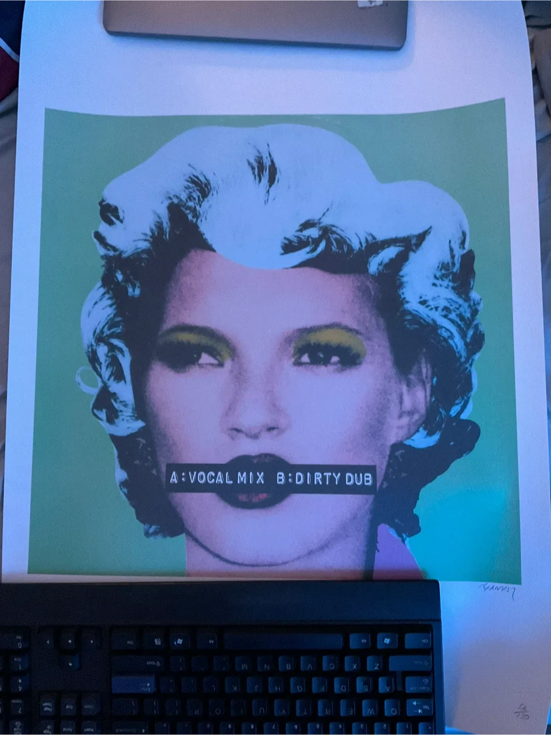Banksy Kate Moss Print - Signed thumbnail