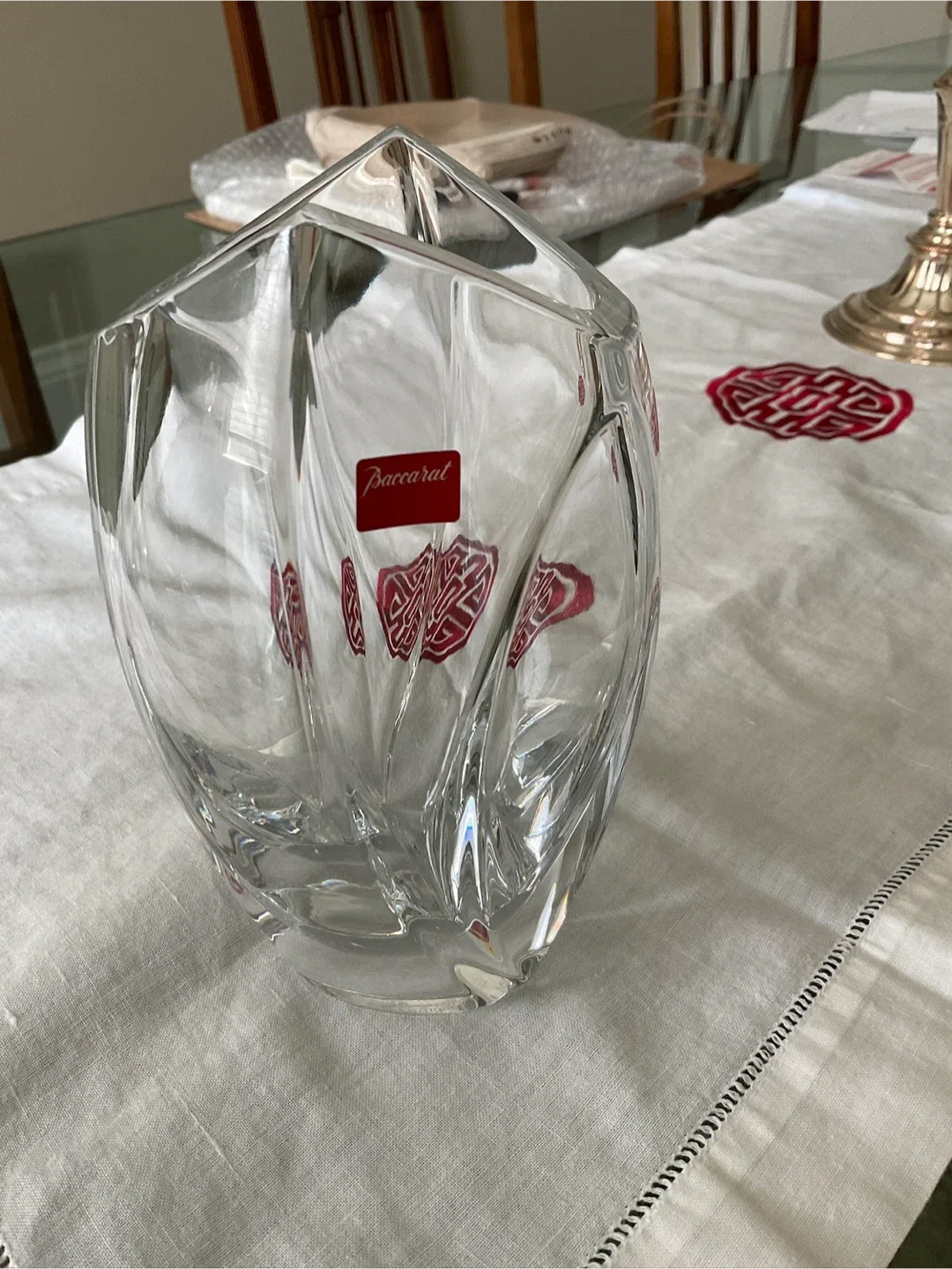 Baccarat Eye Vase - Clear Crystal image indicator(2)