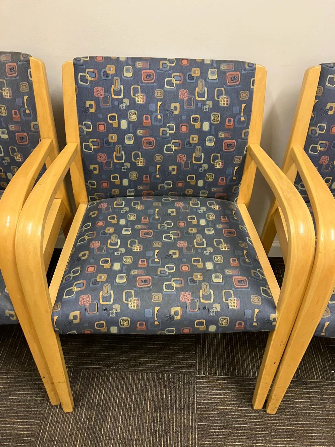 Office Waiting Room Chairs - Set of 4 - photo 2