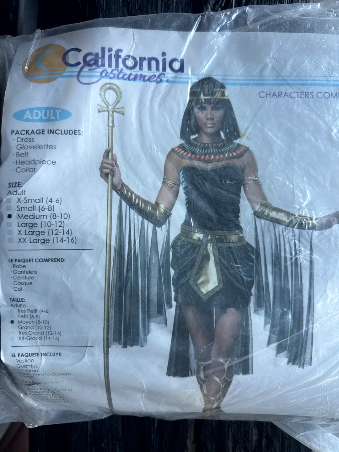 California Costumes Adult Cleopatra Costume - Medium - photo 2