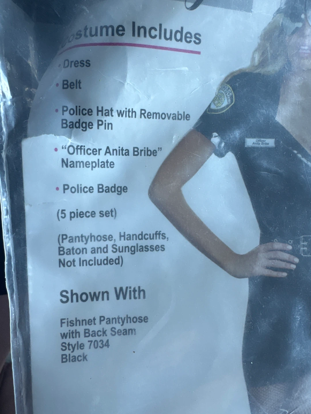 Dreamgirl Cop Costume - Small - photo 2