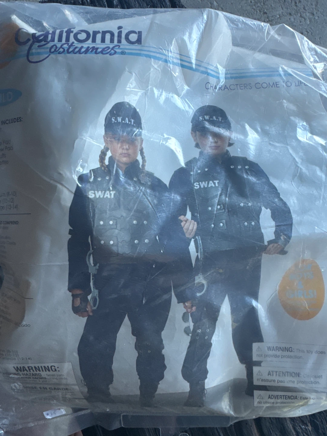 California Costumes SWAT Costume - Child Large (10-12)