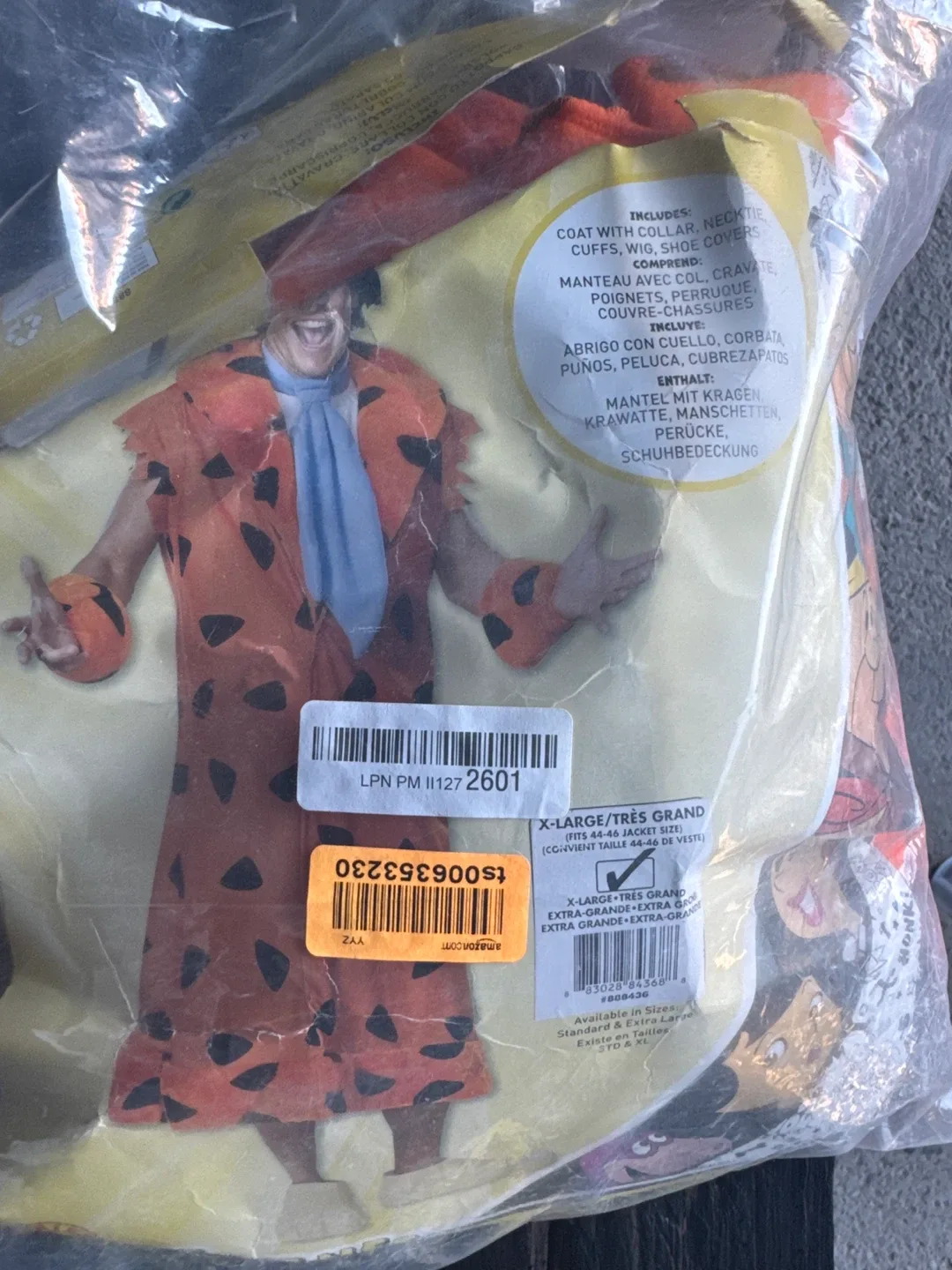 Flintstones Costume - Men's X-Large thumbnail