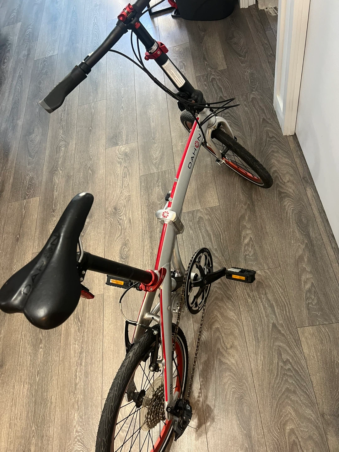 Dahon Folding Bike - Silver and Red - photo 5