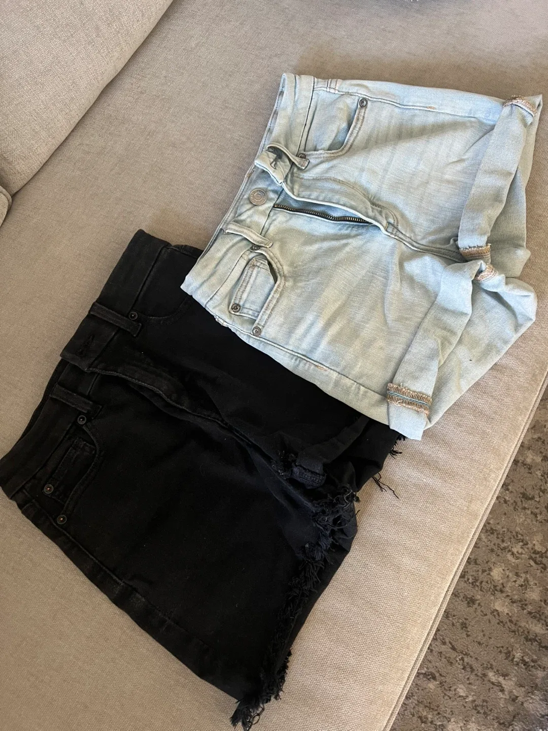 American Eagle Denim Shorts - Size 2 thumbnail