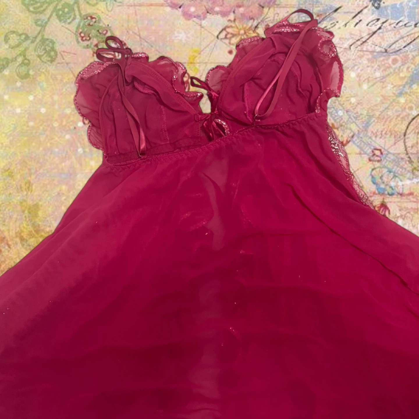 Pink Ruffle Y2K Lingerie - photo 4