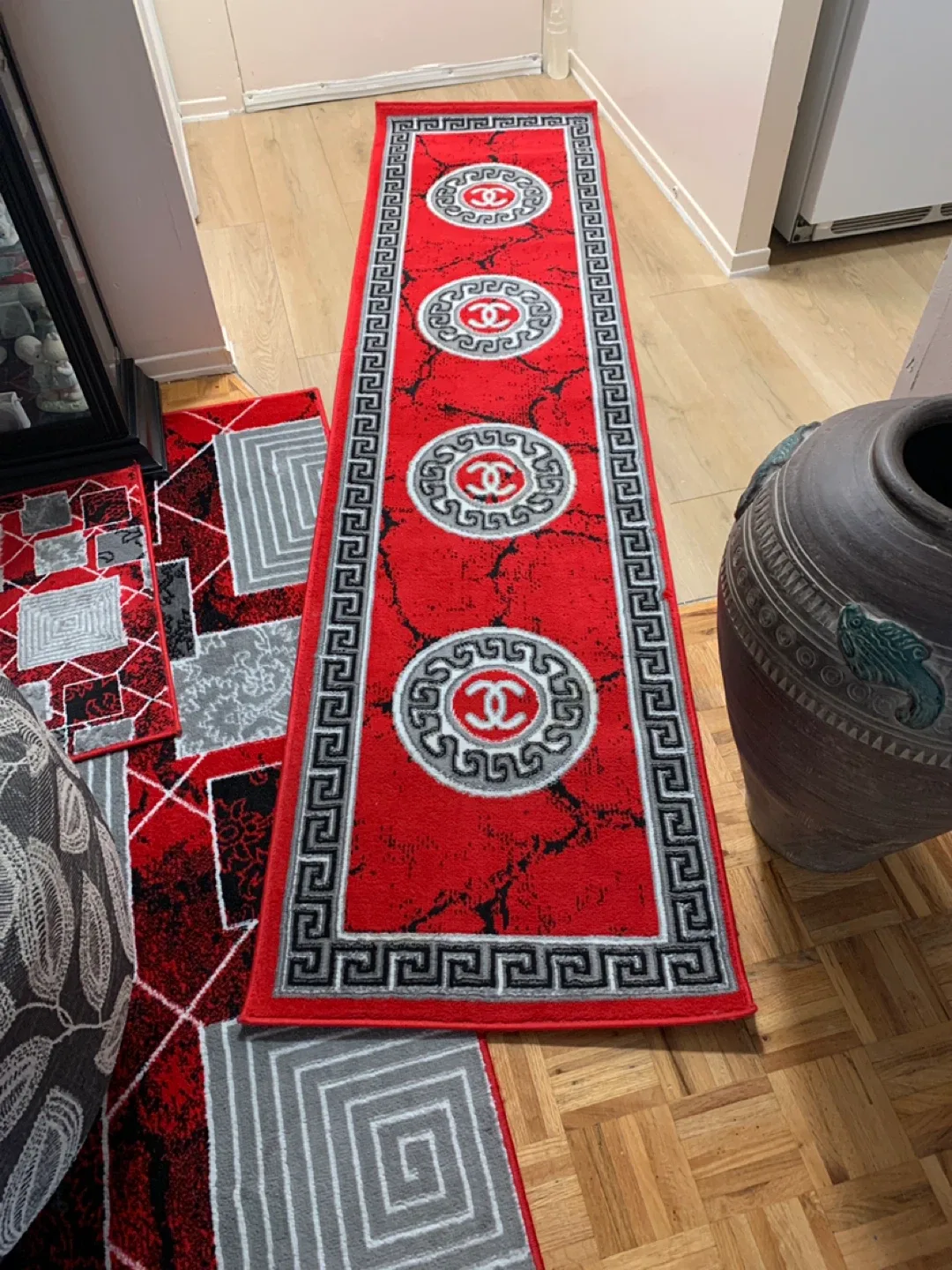 Orient Ontario Red Rug - 60 x 240 cm