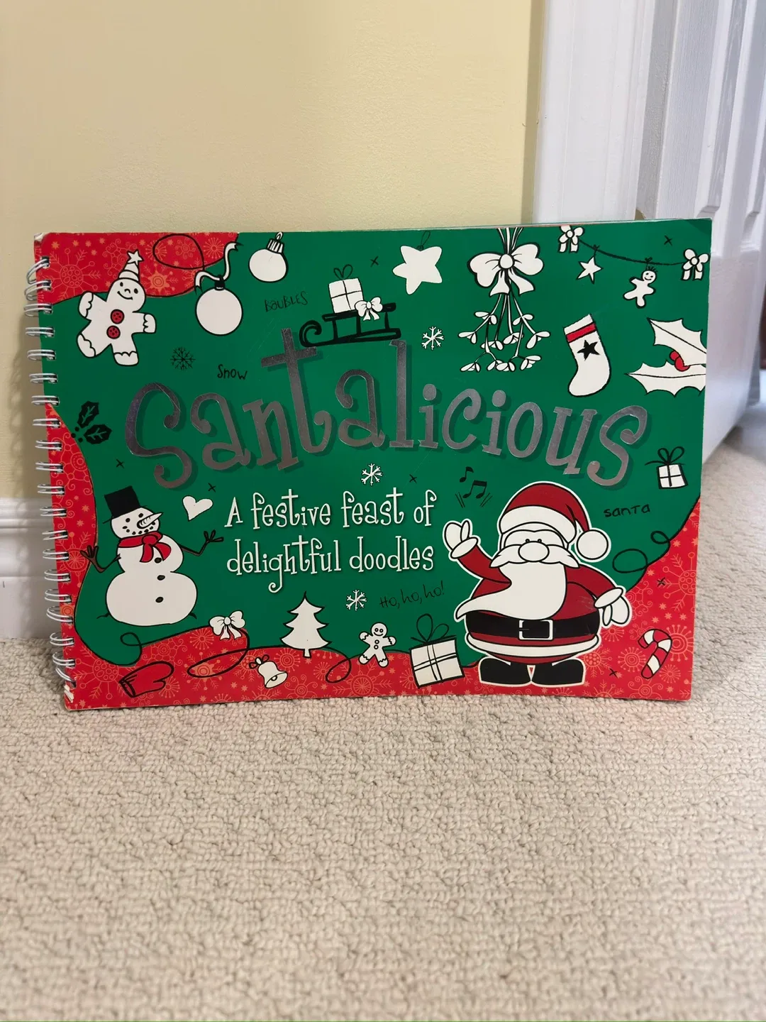 Santalicious: A Festive Feast of Delightful Doodles thumbnail