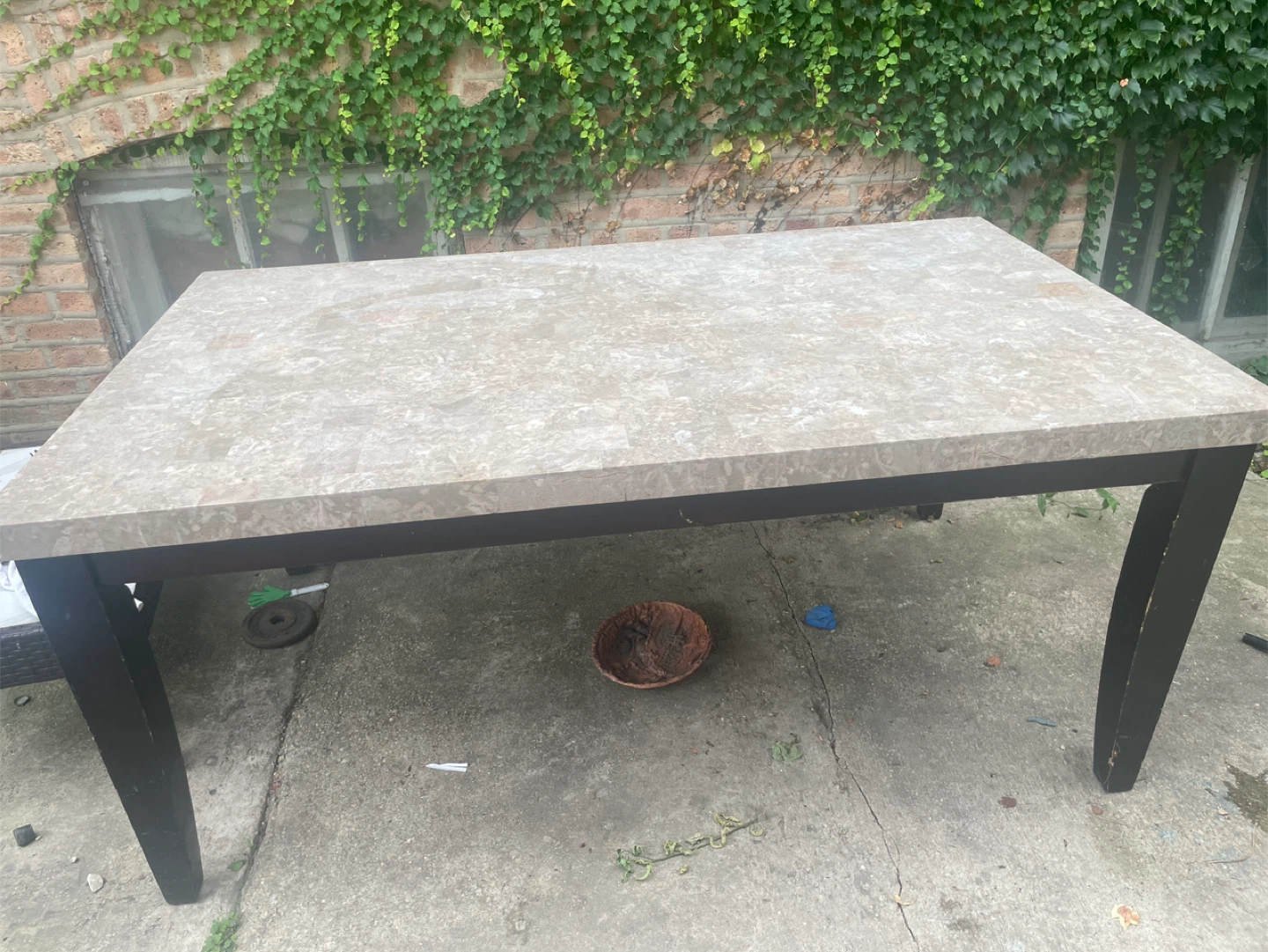 Dining Table - Faux Marble Top - photo 4